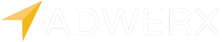 Adwerx company logo in white