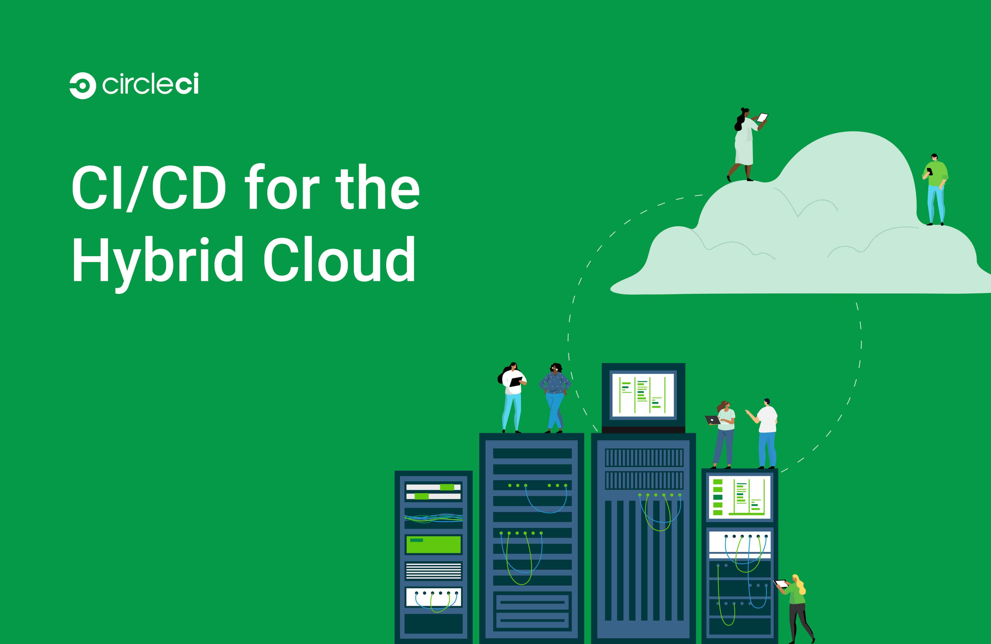 Cover of the CI/CD Hybrid Cloud ebook